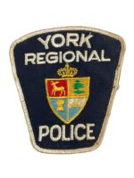 Canadian York Regional Ontario Police White Border Patch