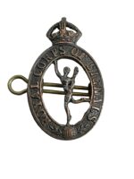 WW2 British Royal Corps of Signals RCS Cap Badge