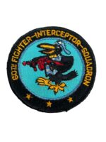 US USAF Vietnam 60th Fighter Interceptor Squadron Patch