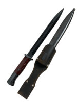 WW2 German K98 Bayonet With Frog Matching Serial Numbers Dated 1944 Maker ASW