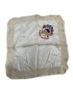 WW1 Canadian British Patriotic Doily Souvenir From France 1