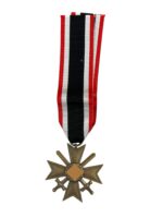 WW2 German War Merit Cross 2nd Class With Swords No Maker Full Size Medal