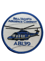 US Italian Bell/Agusta Aerospace Company AB139 Helicopter Patch