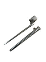 WW2 Canadian Spike Bayonet With Scabbard Chromed for Parade No 4 Mk2