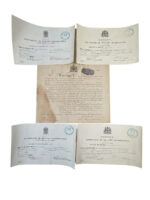WW2 Canadian 2nd Dragoons Officer's Commission Certificates and Dog Tags WW2 Canadian 2nd Dragoons Officer's Commission Certificates and Dog Tags
