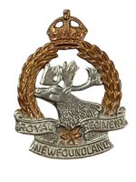 WW2 Canadian Royal Newfoundland Regiment Cap Badge