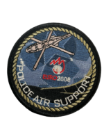 Switzerland Police Air Support Euro 2008 Helicopter Patch