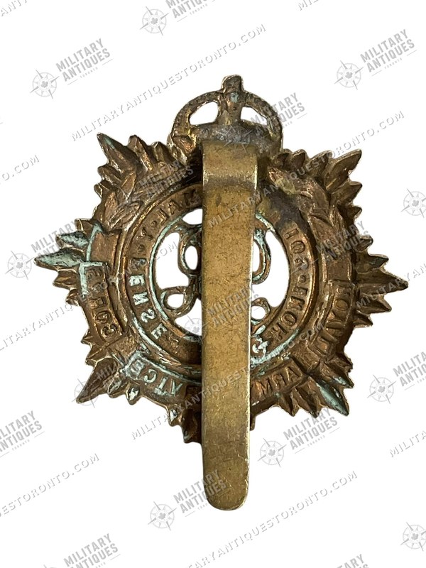 WW2 British Royal Army Service Corps RASC Cap Badge - Military Antiques ...