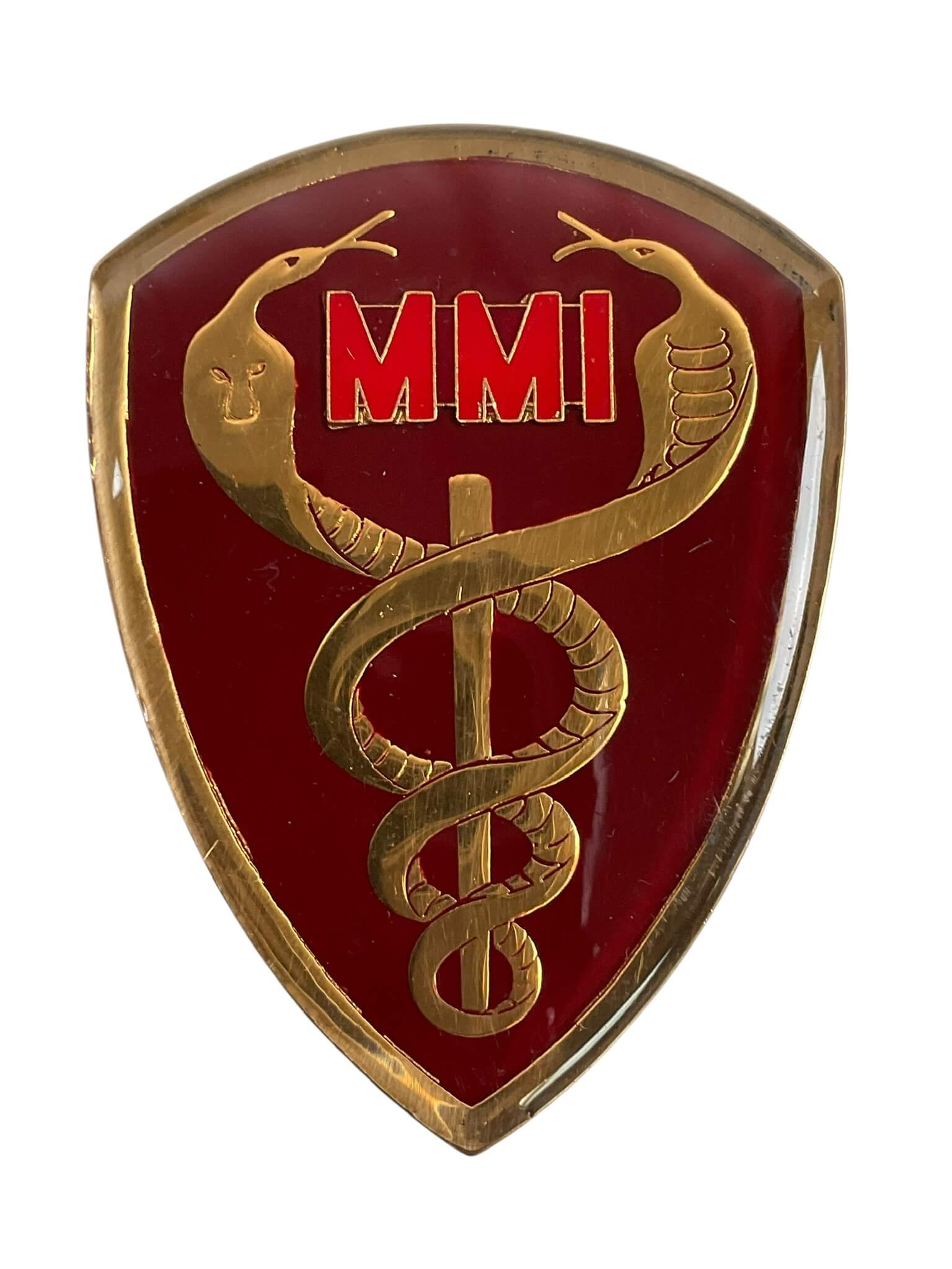 South African Military Medical Institute MMI Shoulder Flash Badge South African Military Medical Institute MMI Shoulder Flash Badge