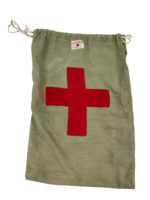 WW2 Canadian Red Cross Ditty Bag 13 1/2" X 9 1/2"