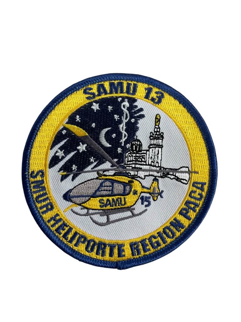 French Medical Emergency Service SAMU 13 PACA Region Patch French Medical Emergency Service SAMU 13 PACA Region Patch
