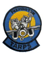 US USN Navy F-14 Tomcat Peeping Tom TARPS Squadron Patch