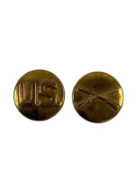 US Army Infantry DUI Distinctive Uniform Insignia Collars Pair