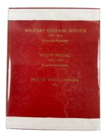 Canadian Military General Service 1793-1814 Egypt Medal 1882-1889 North West Canada 1885 Hardcover Reference Book