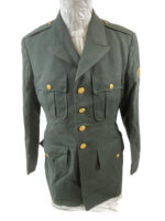 US Army Men's Private 4 Pocket Jacket Size 36 Regular Dated 1957 With Laundry Number US Army Men's Private 4 Pocket Jacket Size 36 Regular Dated 1957 With Laundry Number