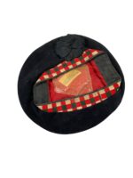 Canadian Scottish Highland Balmoral Size 7 1/4 Red White Green Diced