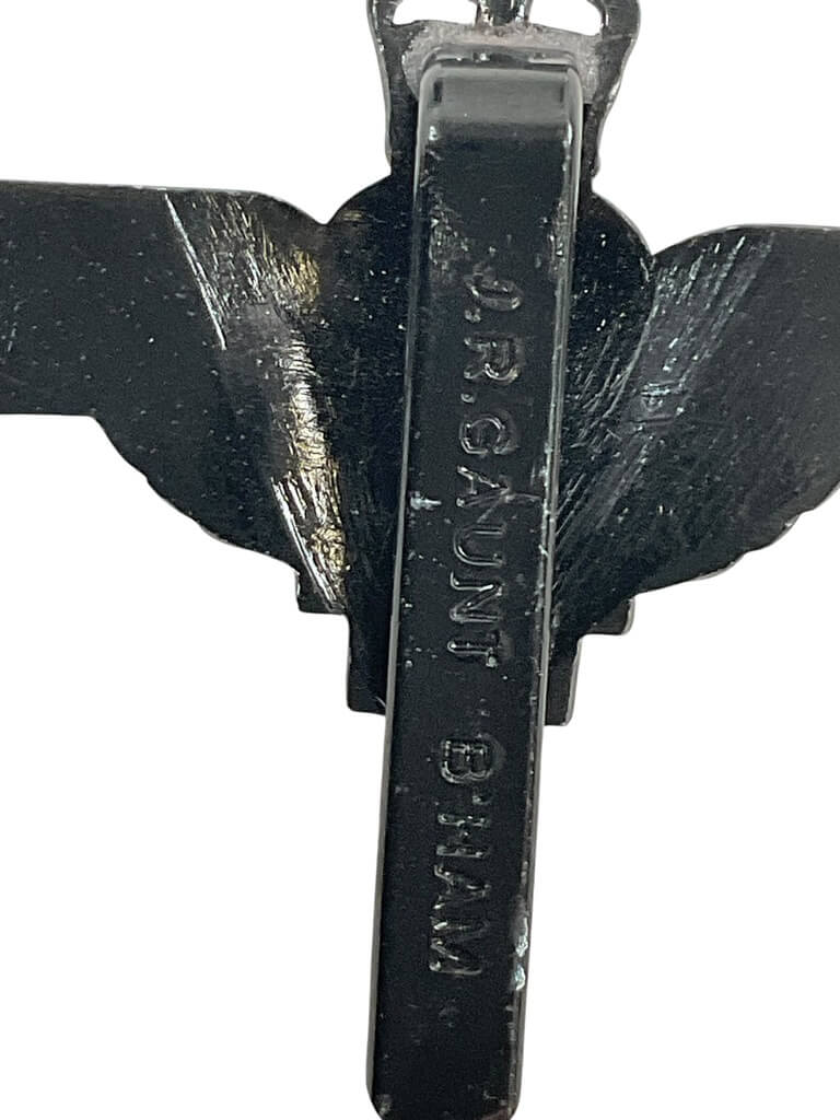 British Airborne Parachute Regiment Subdued Cap Badge British Airborne Parachute Regiment Subdued Cap Badge