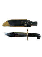 US Case XX 1836 Daniel Boone Bowie Knife With Leather Case