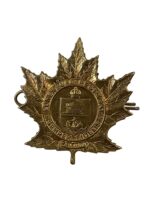 Canadian Lunenburg Regiment Cap Badge