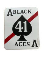 US USN Navy Strike Fighter Squadron VFA-41 Black Aces Sticker US USN Navy Strike Fighter Squadron VFA-41 Black Aces Sticker