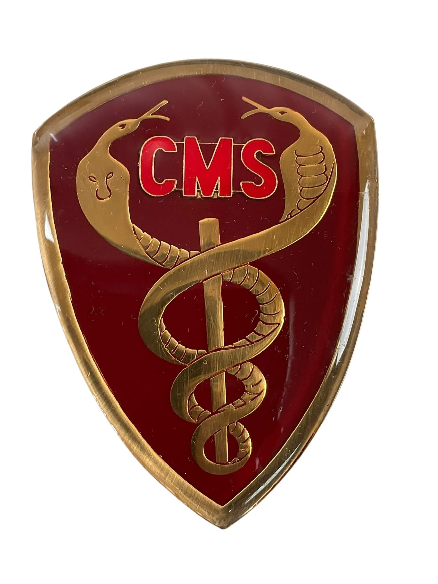 South African Central Medical Stores Shoulder Flash Badge South African Central Medical Stores Shoulder Flash Badge