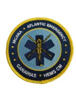 Spanish Canary Islands Helicopter Medical Emergency Services MCANA Atlantic Emergency Patch