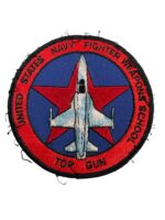 US USN Navy Fighter Weapons School Top Gun Squadron Patch US USN Navy Fighter Weapons School Top Gun Squadron Patch