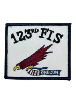 US USAF 123rd FIS Oregon Squadron Patch