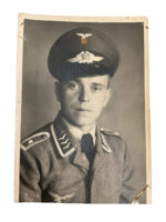 WW2 German Luftwaffe Flak Photograph Postcard 5" X 3 1/2"