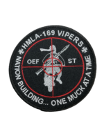 US USMC HMLA-169 Vipers OEF ST Nation Building One Much at a Time Sniper Patch