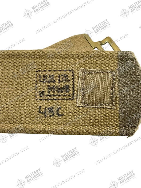 Canadian Army Pattern 37 Web Belt Dated 1967 Size Medium - Military ...