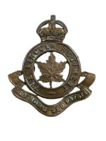 Canadian The Lincoln Regiment Cap Badge