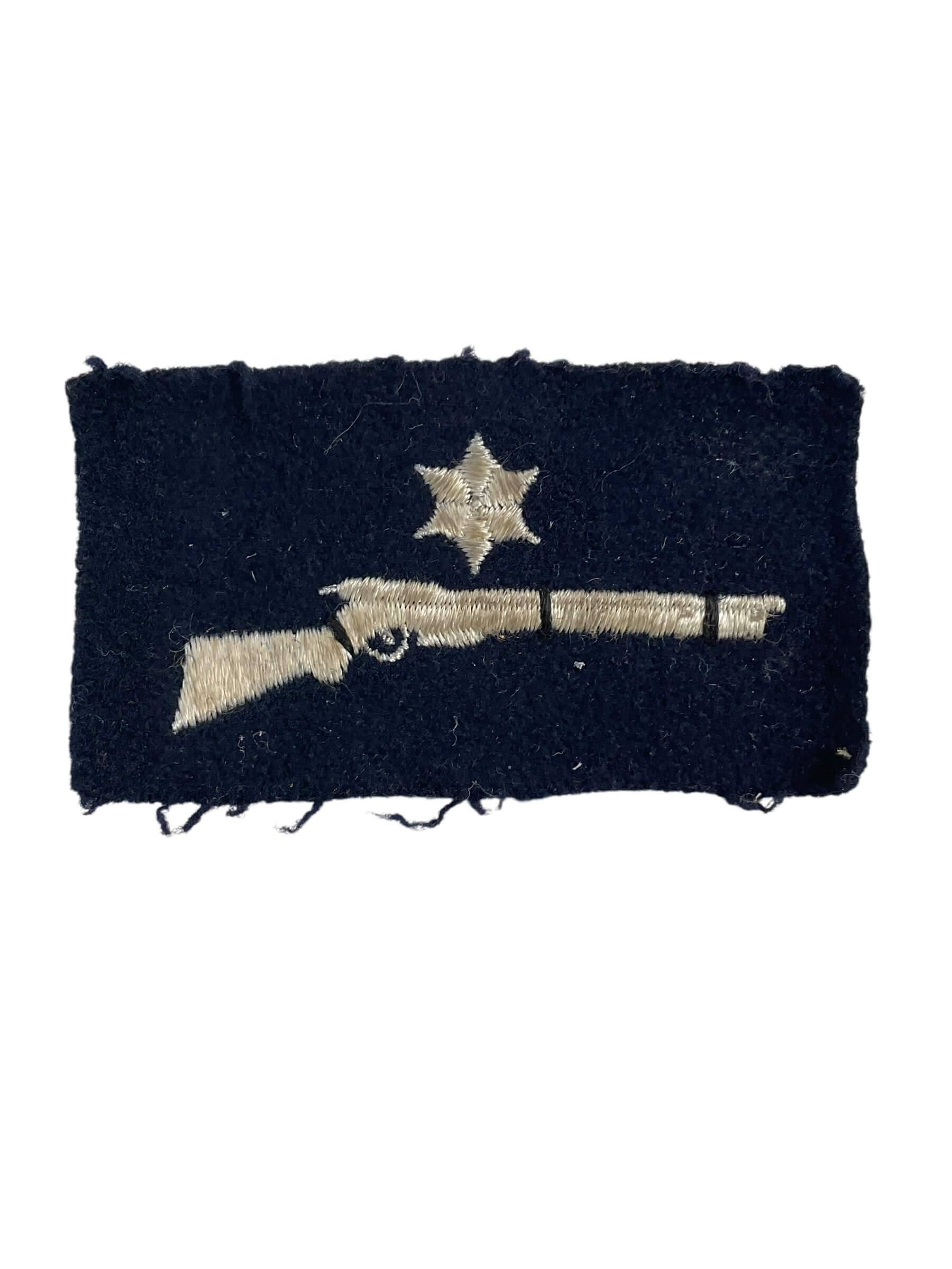 WW2 Australian RN Navy Marksman With Star Trade Patch WW2 Australian RN Navy Marksman With Star Trade Patch