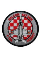 Spanish Air Force F-18A Hornet Halcon 462 Squadron Patch Spanish Air Force F-18A Hornet Halcon 462 Squadron Patch