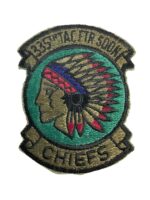 US USAF 335th Tactical Fighter Squadron Chiefs Patch