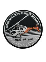 US Naval Test Pilot School Bell TH-67 Helicopter Creek One Million Flight Hours Squadron Patch