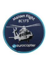European Eurocopter EC175 Maiden Flight Helicopter Patch