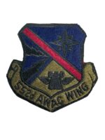 US USAF 552d AWAC Wing Squadron Patch