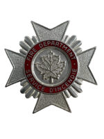 Canadian Forces Fire Department Cap Badge