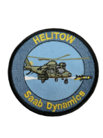 Danish Air Material Command HeliTOW Saab Dynamics Helicopter Patch