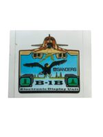 US USAF B-1B Electronic Display Unit Sanders Sticker US USAF B-1B Electronic Display Unit Sanders Sticker