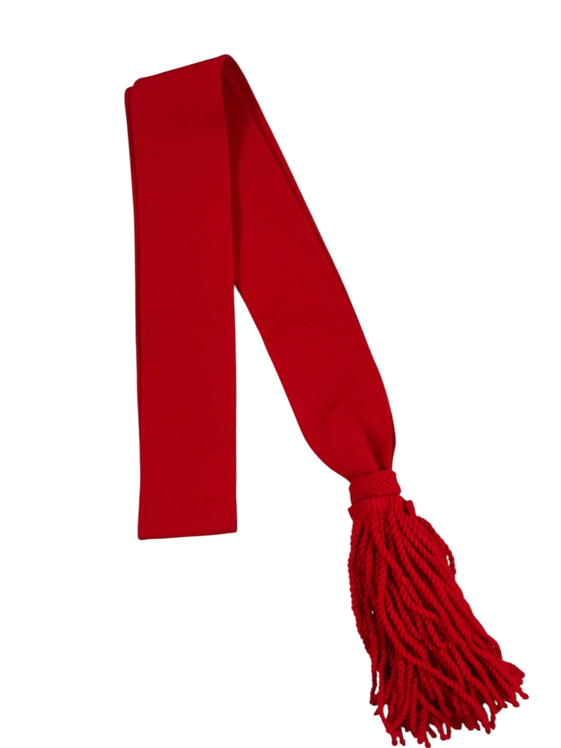 Canadian British Army Sergeant's Red Sash Canadian British Army Sergeant's Red Sash