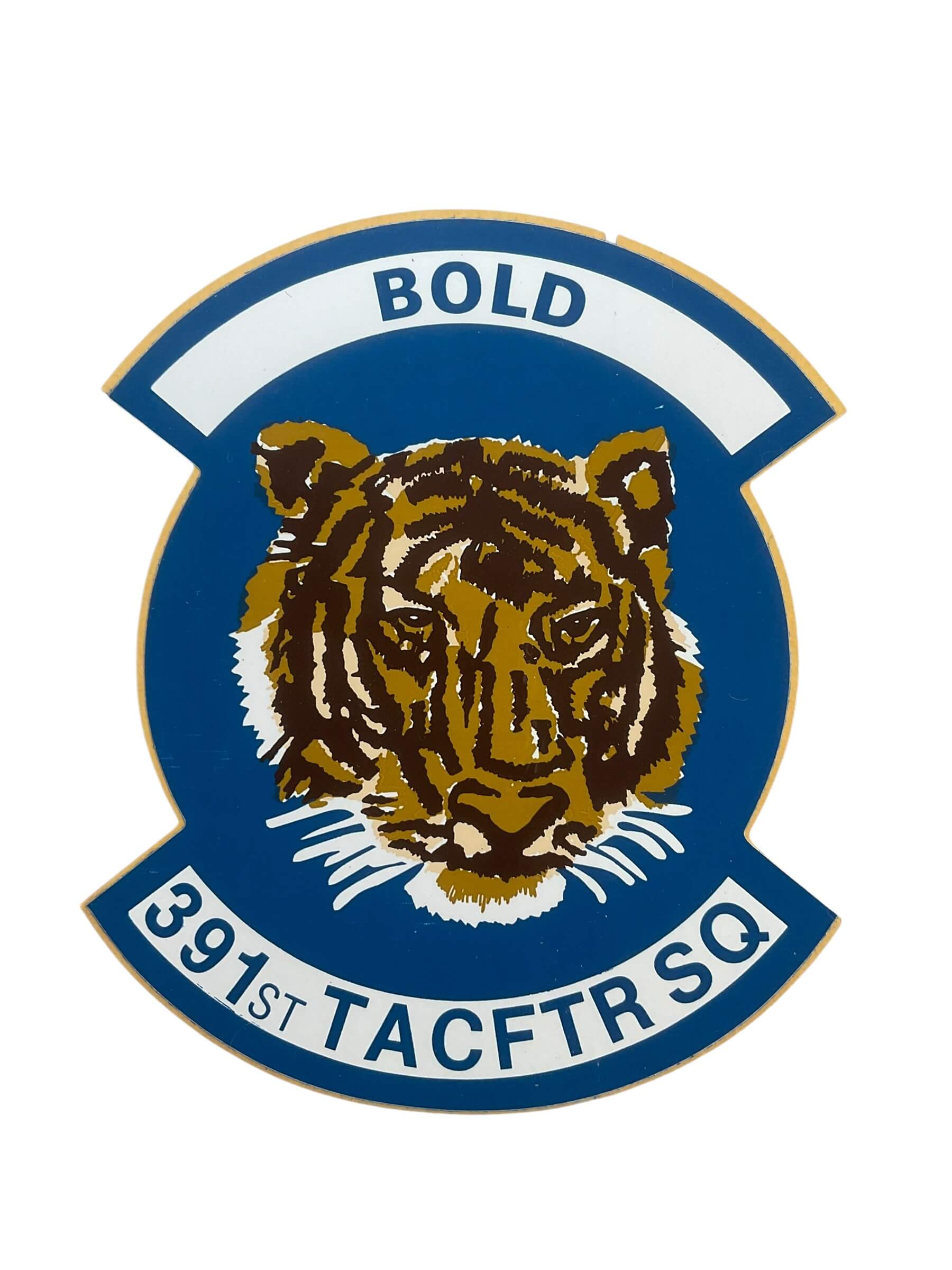 US USAF 391st Tactical Fighter Squadron Bold Sticker US USAF 391st Tactical Fighter Squadron Bold Sticker
