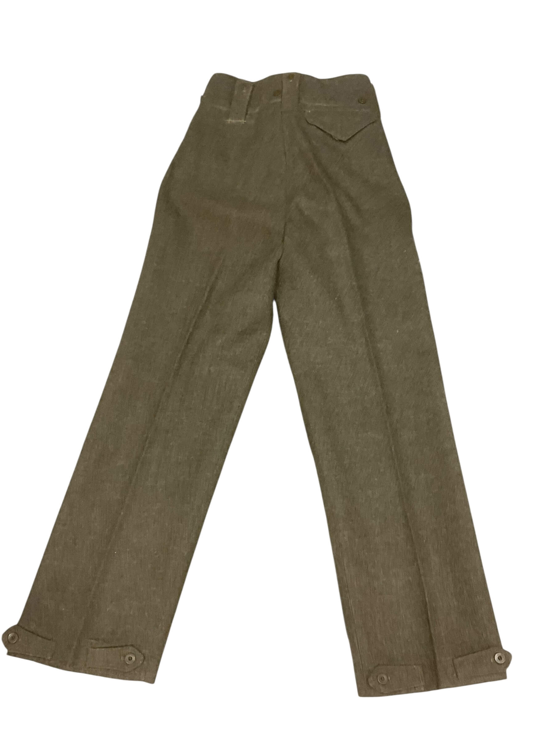 WW2 Canadian Army Battledress Jacket and Trousers Size 10 Dated 1945 WW2 Canadian Army Battledress Jacket and Trousers Size 10 Dated 1945