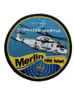 British RN Navy Lockheed Martin Merlin HM Mk2 Helicopter Patch