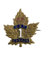 WW1 Canadian CEF 1st Battalion Sweetheart Lapel Badge