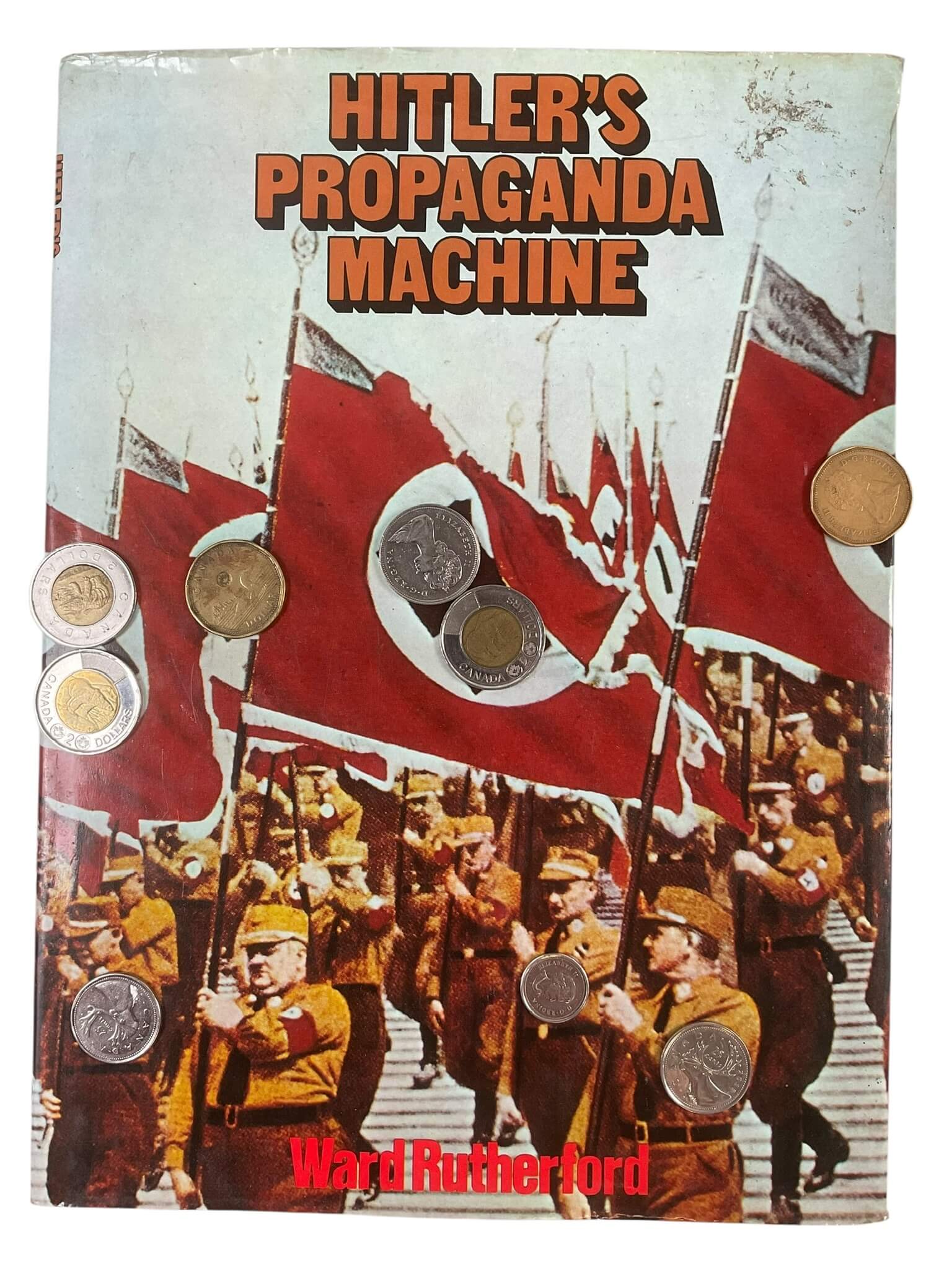 WW2 German Hitler's Propaganda Machine Used Hardcover Reference Book WW2 German Hitler's Propaganda Machine Used Hardcover Reference Book