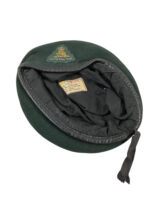 Canadian Forces Green Beret With RCA Officer's Cap Badge