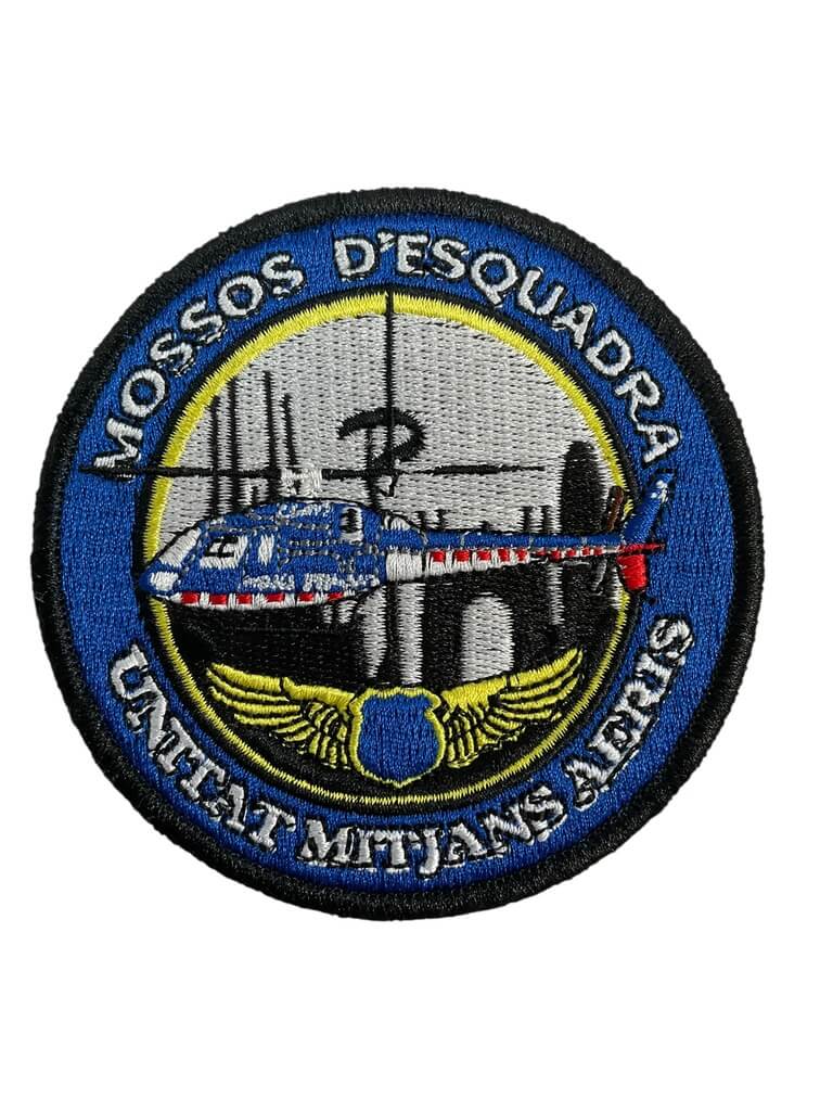 Spanish Catalan Police Aerial Means Unit Patch Spanish Catalan Police Aerial Means Unit Patch