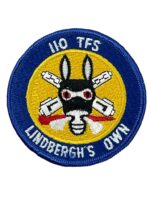 US USAF 110 TFS Lindbergh's Own Squadron Patch
